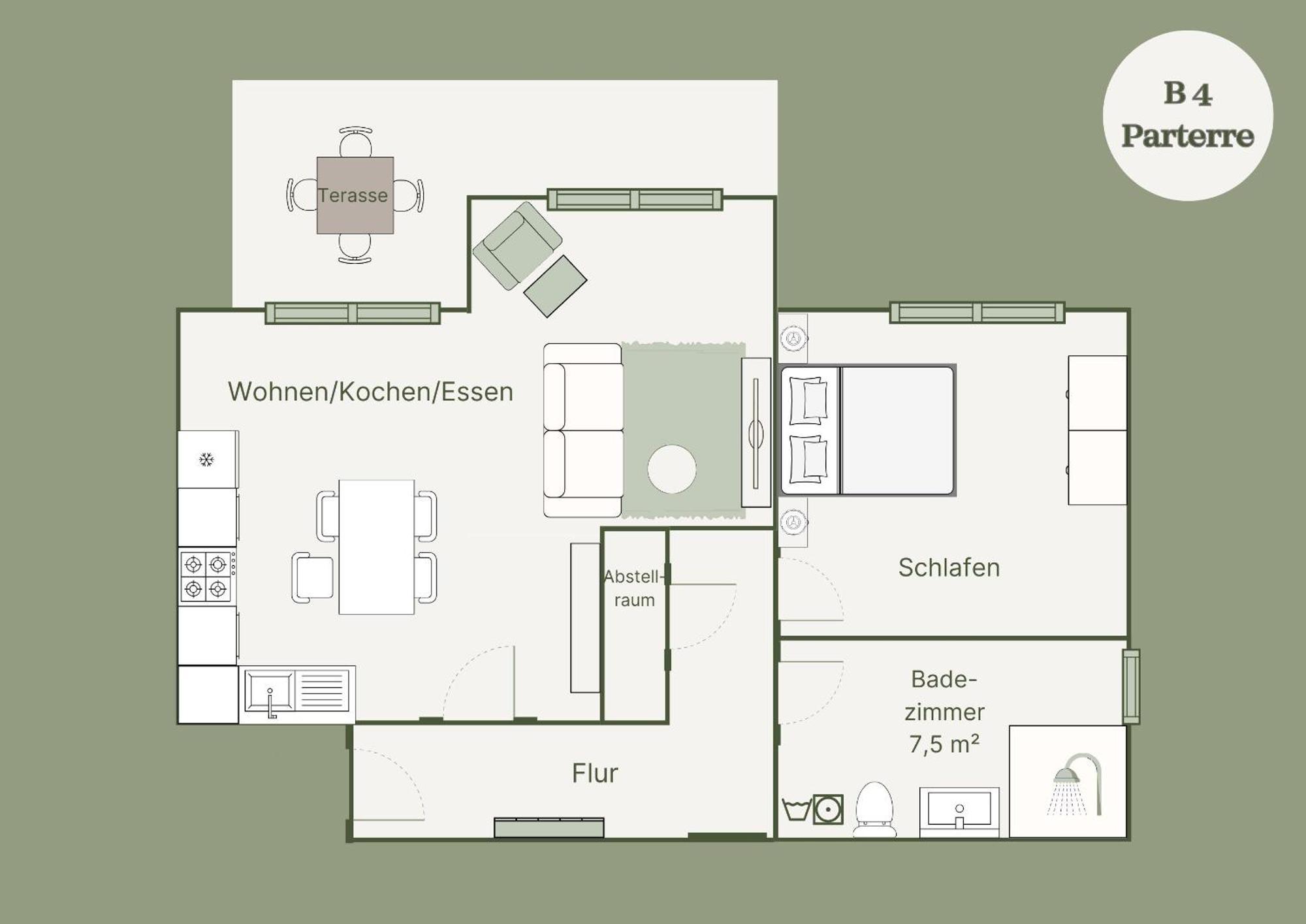 Apartment B 4"Pine Hill Resort" Zirchow Exterior photo